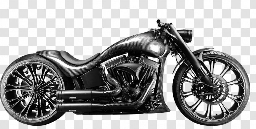 Wheel Motorcycle Harley-Davidson Softail Cruiser - Vehicle Transparent PNG