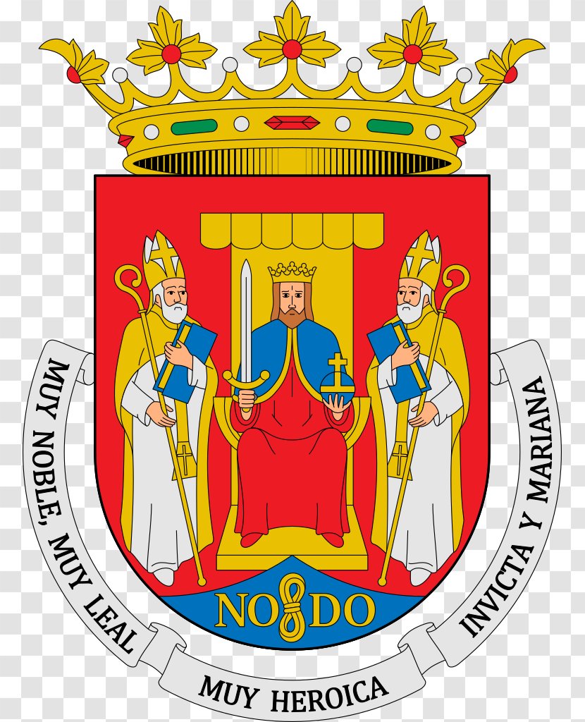 Sevilla (City Council) Escudo De Coat Of Arms Escutcheon Local Government - Or - Spain Transparent PNG