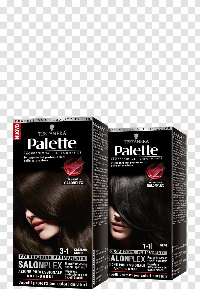 Hair Coloring Capelli Human Color - Thumbnail - Palette Transparent PNG