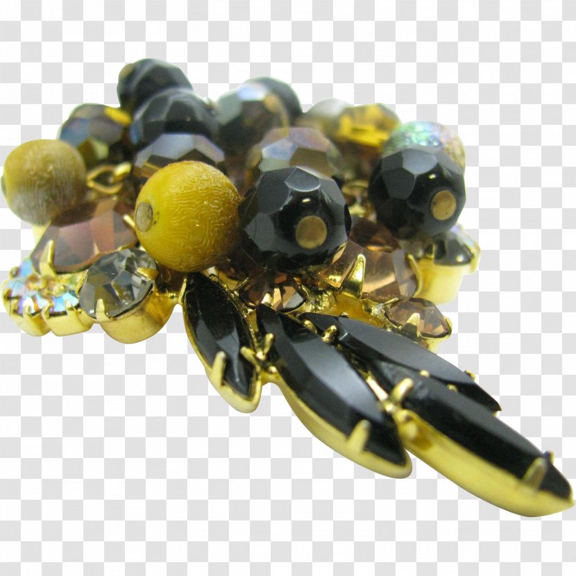 Gemstone Bracelet Brooch Bead Body Jewellery - The Scholar's Four Jewels Transparent PNG