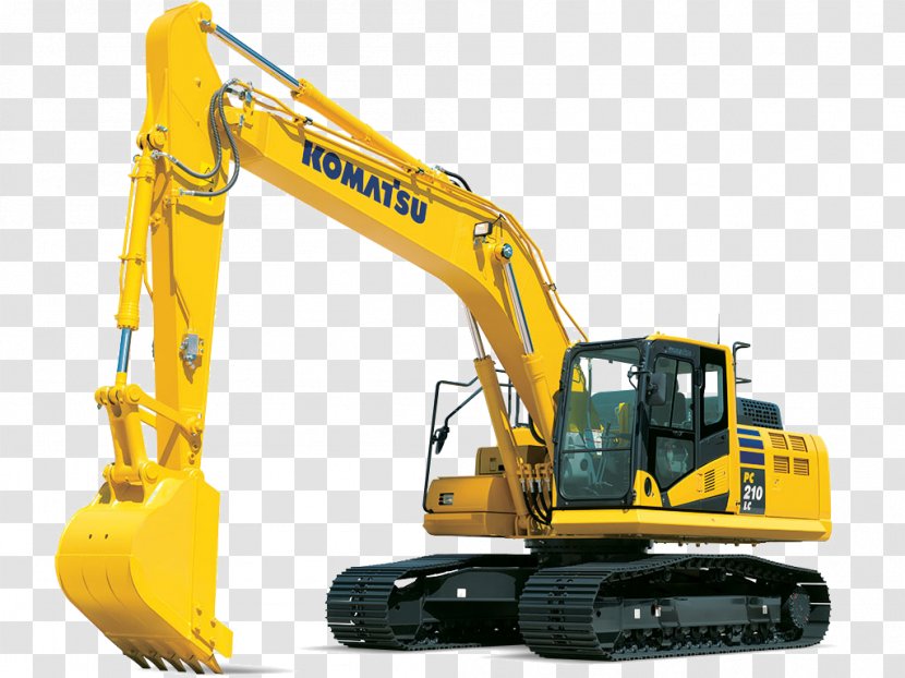 Komatsu Limited Caterpillar Inc. Excavator Bulldozer Heavy Machinery - Europe International - Excavators Transparent PNG