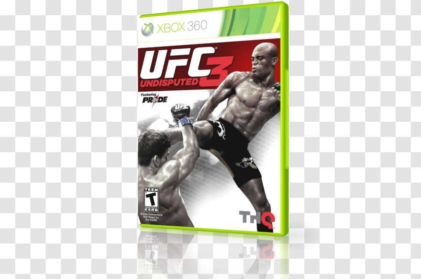 UFC Undisputed 3 2009 Xbox 360 EA Sports 2010 Transparent PNG