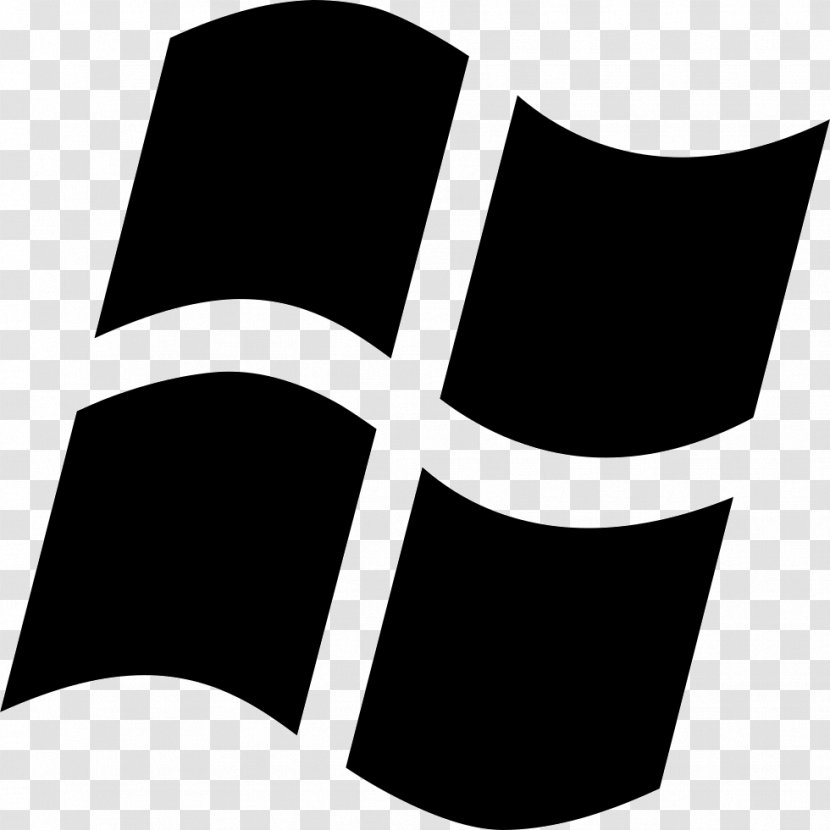 Windows 7 Microsoft Corporation 8 Computer Software - Blackandwhite - Combo Icon Transparent PNG
