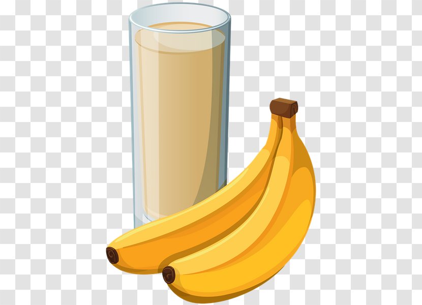 Banana Cocktail Fruit Smoothie Juice - Drink Transparent PNG