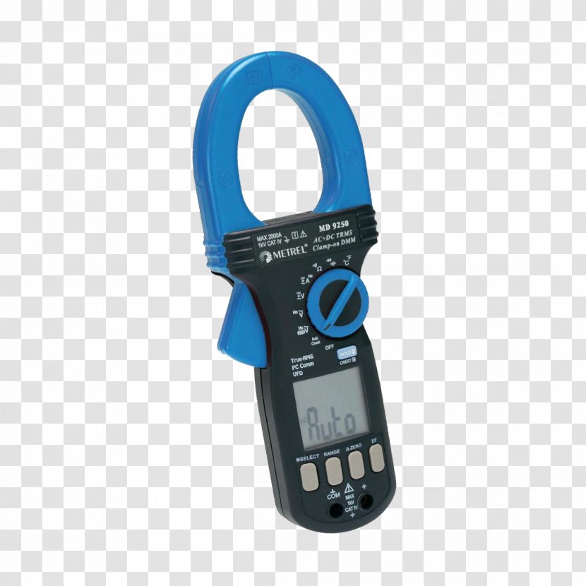 Current Clamp Multimeter Direct Alternating Electric - Md - Metre Transparent PNG