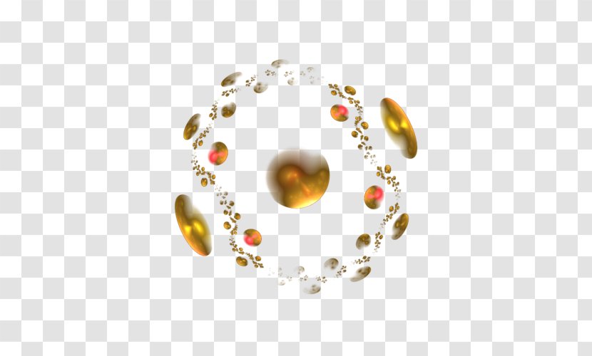 Body Jewellery Amber Circle - Jewelry Transparent PNG