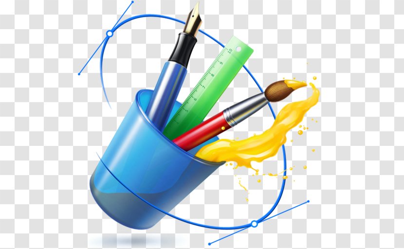 Graphic Designer Logo - Technology - Hand-painted Pen Transparent PNG