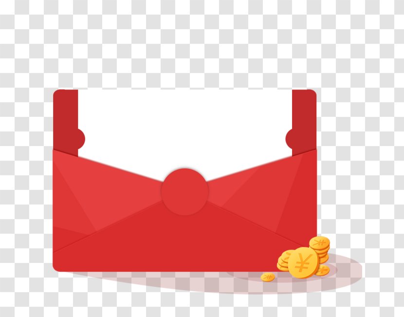 Wedding Invitation Red Envelope - Money Bag Transparent PNG