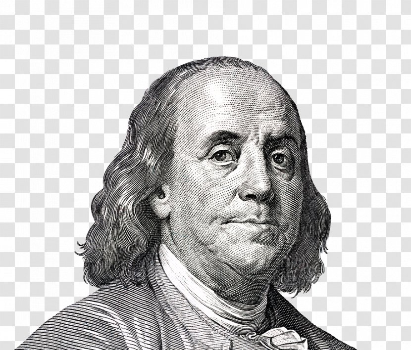 Benjamin Franklin United States One Hundred-dollar Bill Banknote Dollar One-dollar - Skin - Boston Tea Party Transparent PNG