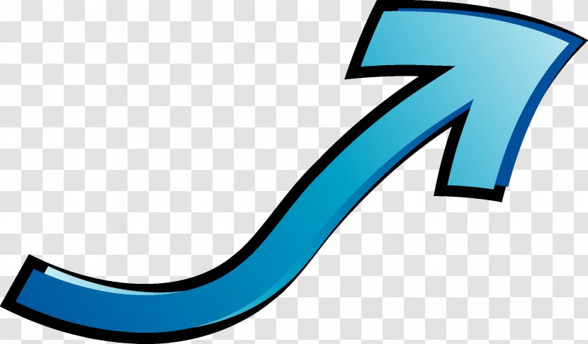 Blue Logo Arrow Clip Art - Dynamic Transparent PNG