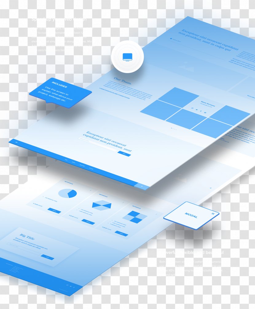Website Wireframe Adobe XD Web Typography - Systems - World Wide Transparent PNG
