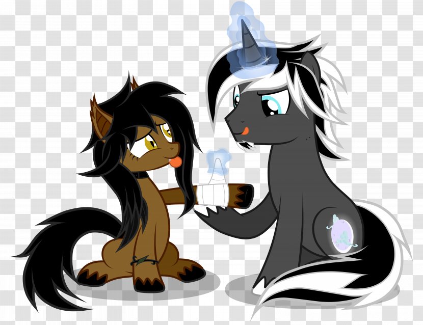 Pony Horse Legendary Creature Cartoon Cat - Fictional Character - Rising Whirlwind Transparent PNG
