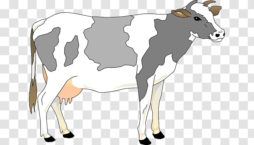 Holstein Friesian Cattle Beef Clip Art - Dairy - Long Horn Transparent PNG