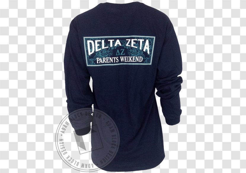 Sleeve T-shirt Delta Phi Epsilon Bluza - Jersey - Long Weekend Transparent PNG