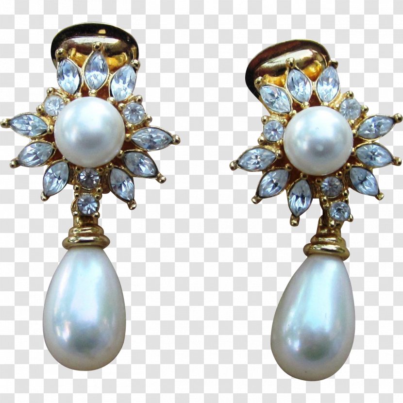 Pearl Earring Body Jewellery - Fashion Accessory Transparent PNG