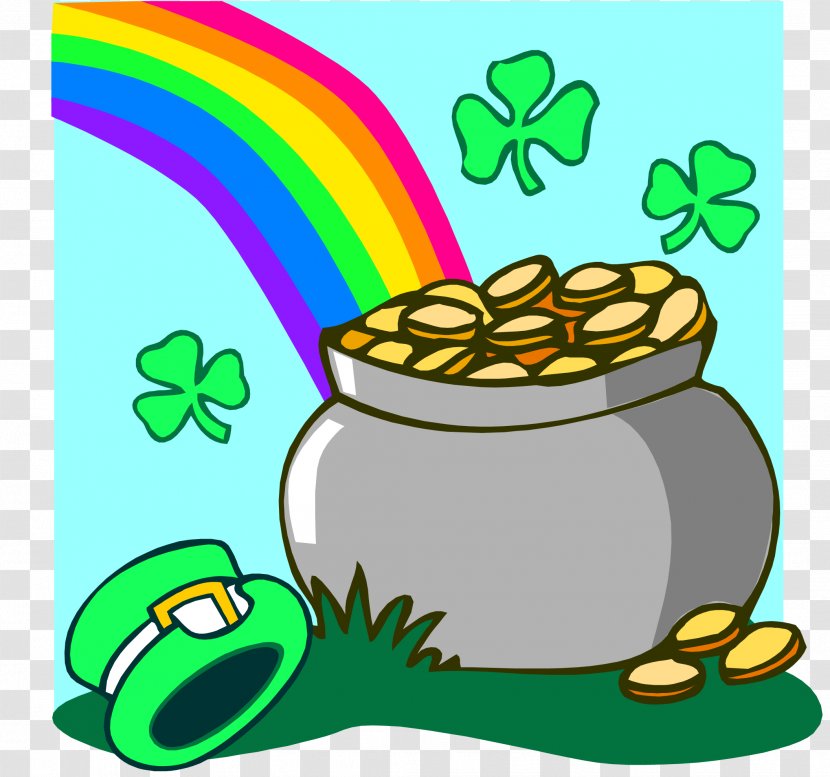 Saint Patrick's Day St. Activities Leprechaun Speech Clip Art - Game - Gold Pot Transparent PNG