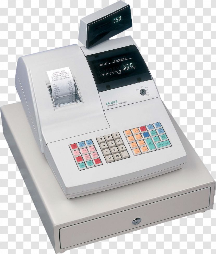 Cash Register Point Of Sale Price Sales Control - System - Electronic Transparent PNG