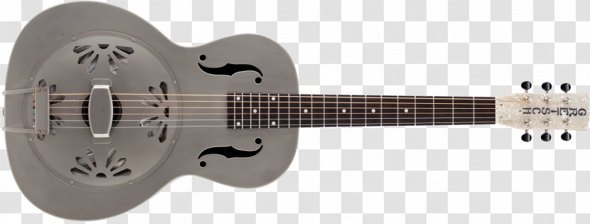 Resonator Guitar Gretsch Musical Instruments Acoustic - Silhouette Transparent PNG