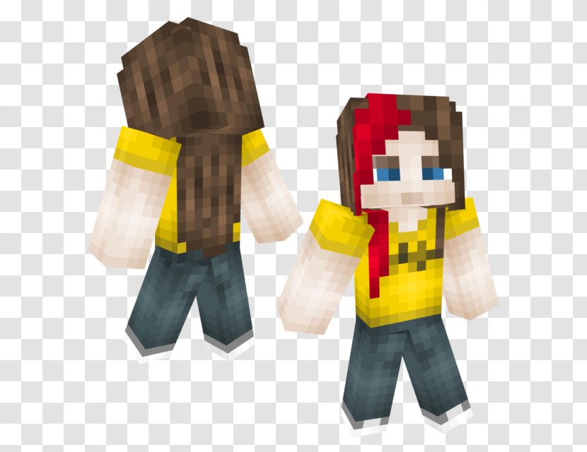 Minecraft YouTube Video Smosh Yellow - Blue 2 Report Army Example Transparent PNG