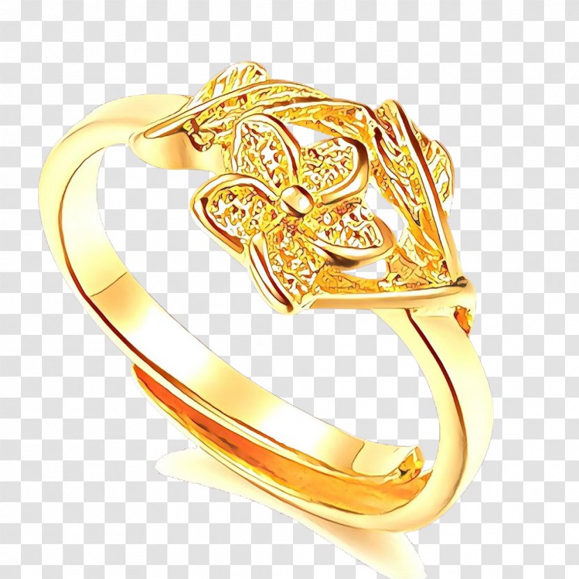 Jewellery Fashion Accessory Yellow Ring Gold - Diamond Preengagement Transparent PNG