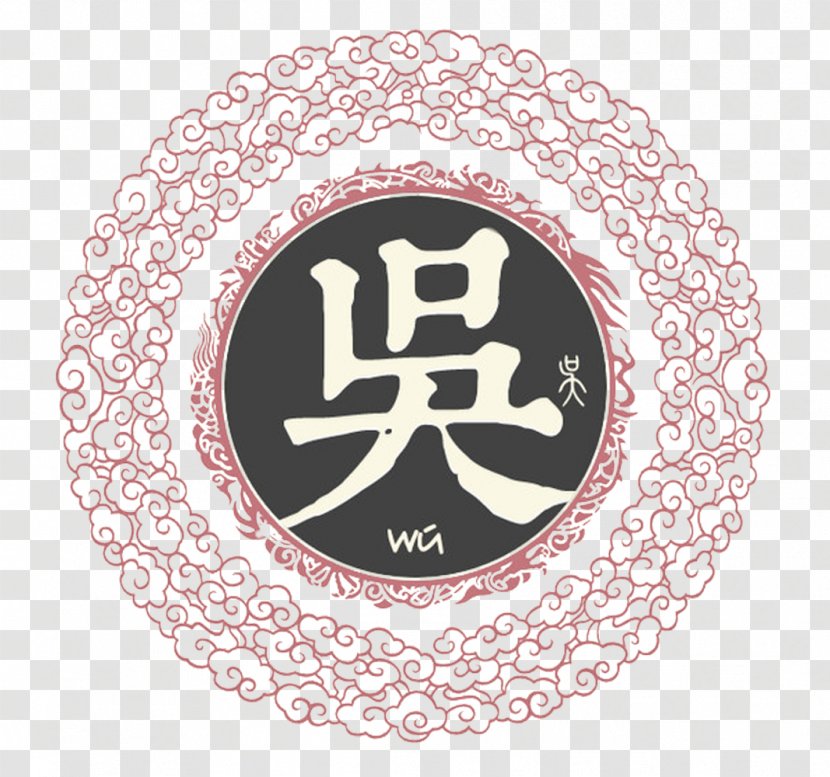 China Wu Genealogy Book Surname U6c0f - Chinese Family Names Transparent PNG