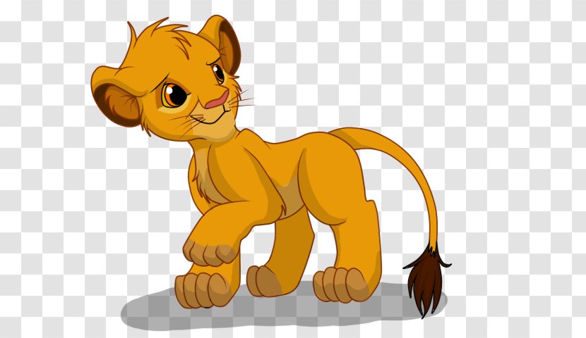 Lion Cat Tiger Drawing Simba - King Transparent PNG