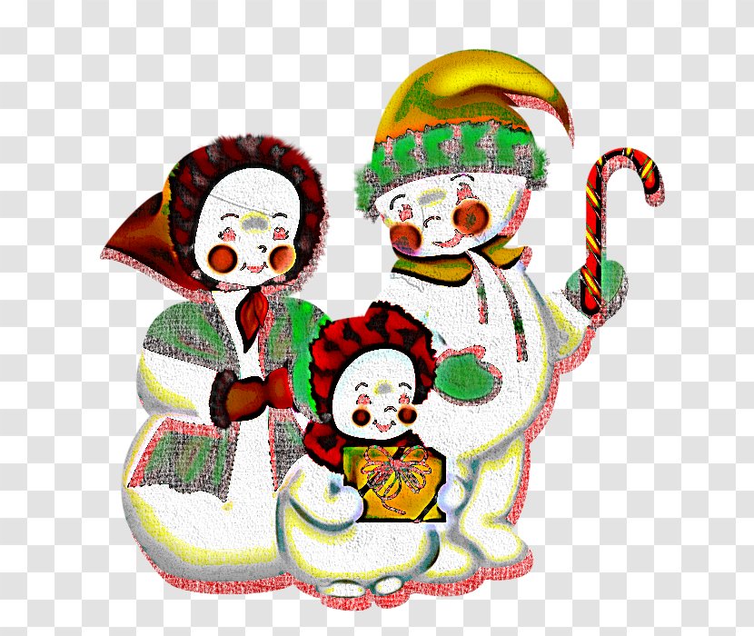 Snowman - Holiday Ornament - Sticker Transparent PNG