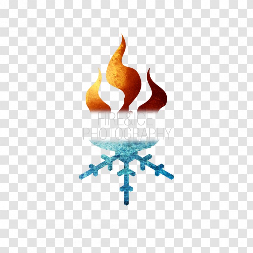 Logo Fire & Ice Graphic Design - And Transparent PNG