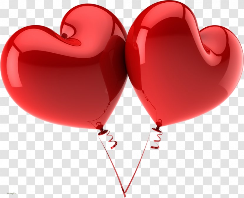 Balloon Heart Valentine's Day Clip Art - Love - Passion Transparent PNG