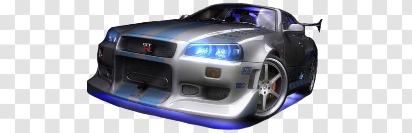 Nissan Skyline GT-R Sports Car - Technology Transparent PNG