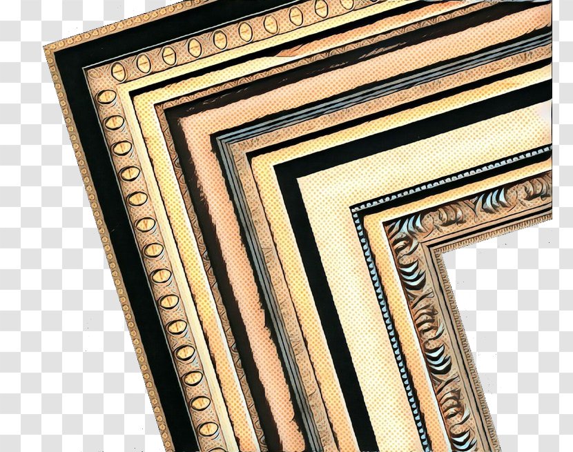 Vintage Retro Frame - Picture - Interior Design Wood Transparent PNG
