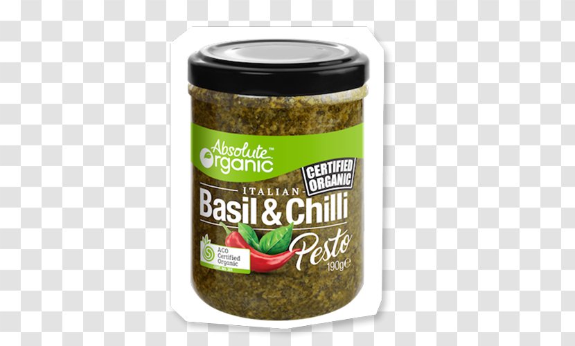 Pesto Organic Food Seasoning Pasta Chili Con Carne - Parmigiano Transparent PNG