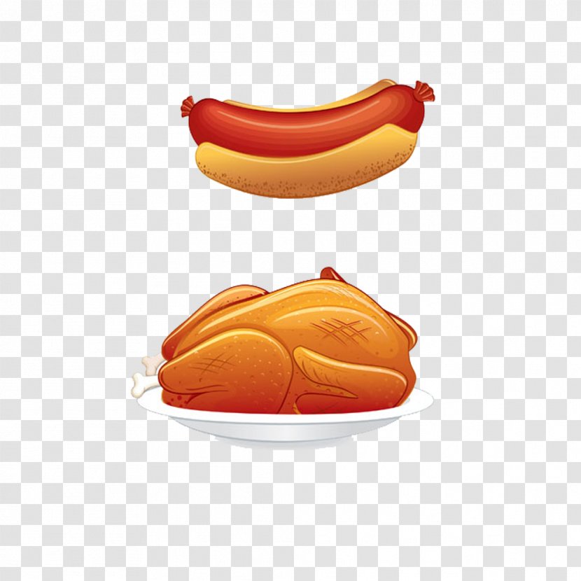 Chicken Thighs Hot Dog Sausage - Meat - Children Transparent PNG