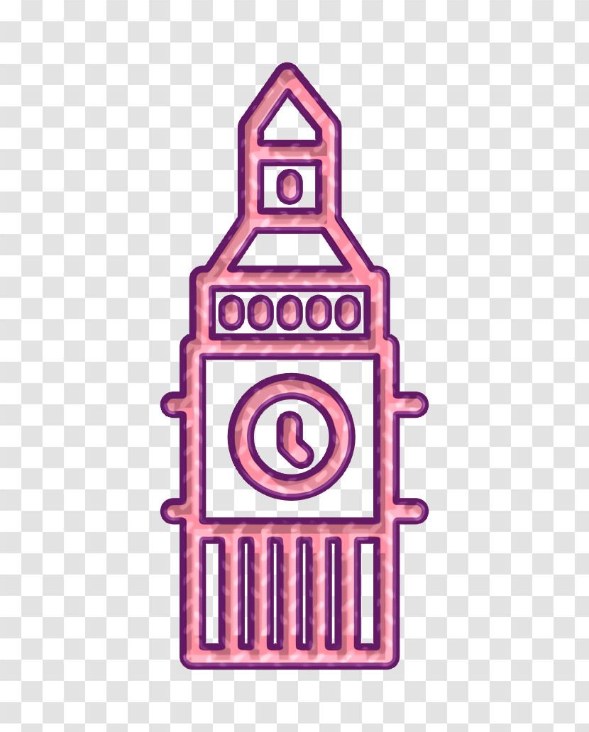 Monuments Icon London Icon Big Ben Icon Transparent PNG