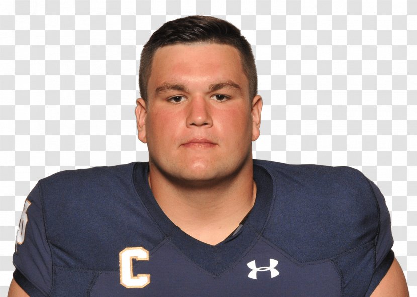 Quenton Nelson Indianapolis Colts NFL Draft Notre Dame Fighting Irish Football - Forehead Transparent PNG