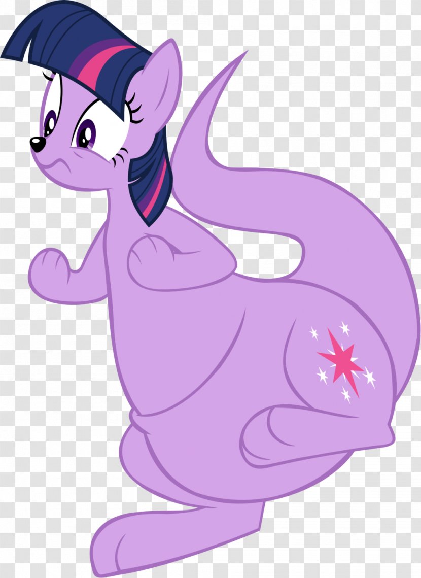 Twilight Sparkle Rainbow Dash Pony Kangaroo The Saga - Nose Transparent PNG