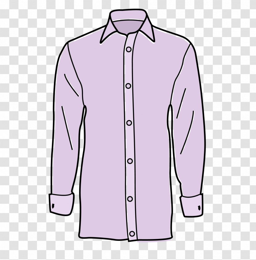 T-shirt Dress Shirt Clothing Button - Shirts Transparent PNG