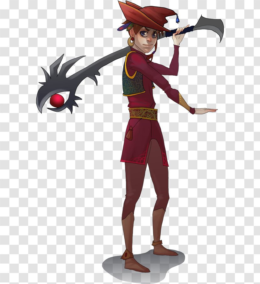 Costume Design Legendary Creature Maroon - Animated Cartoon - Sorcerer Transparent PNG