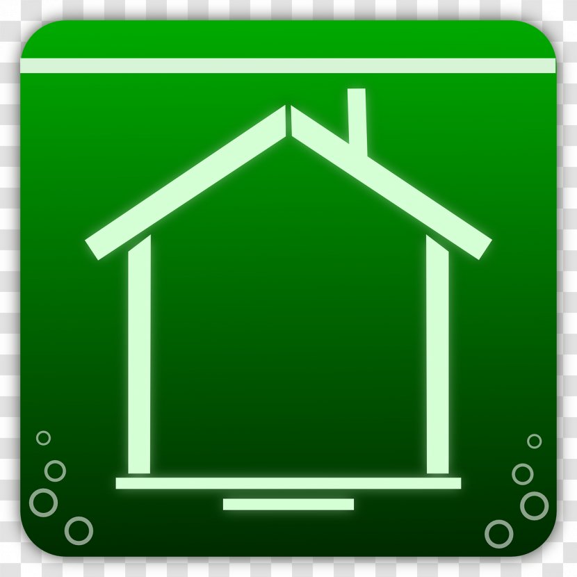 Button Alaskan Contractors Clip Art - Green - Home Transparent PNG