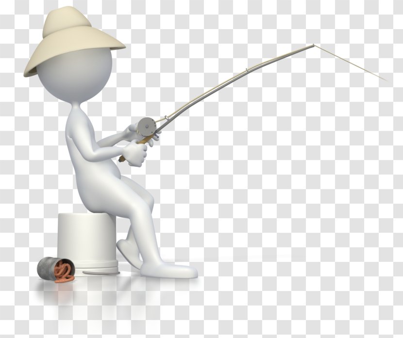 Image Stick Figure GIF 3D Computer Graphics Animation - Man Fishing Transparent PNG