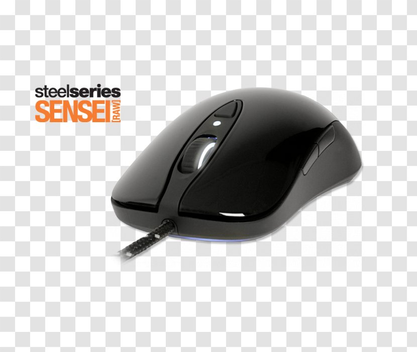 Computer Mouse SteelSeries Sensei RAW Video Game - Steelseries Rival 700 Transparent PNG