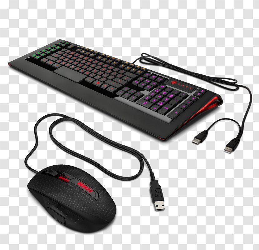 Computer Keyboard Laptop Mouse HP OMEN With SteelSeries Hewlett-Packard Transparent PNG