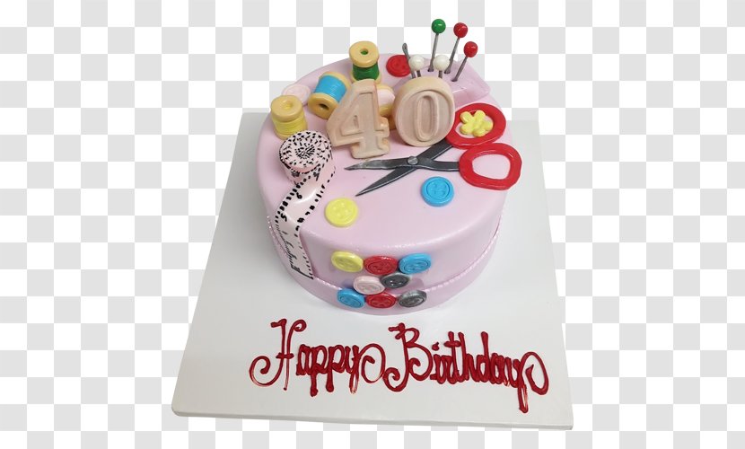 Birthday Cake Sugar Decorating Torte Fondant Icing - Paste Transparent PNG