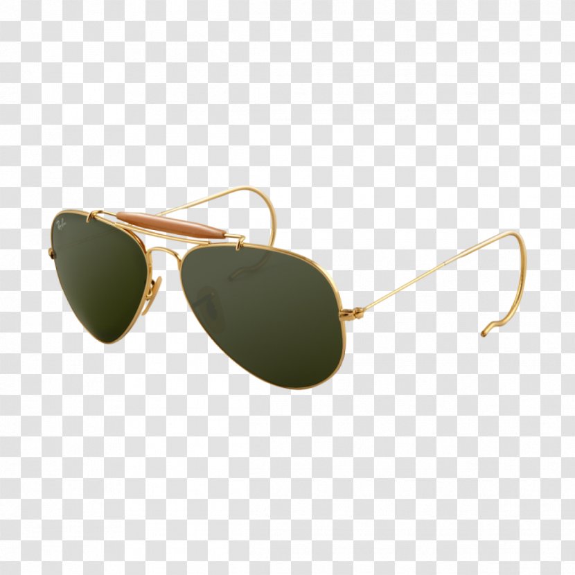 Ray-Ban Outdoorsman Aviator Sunglasses - Discounts And Allowances Transparent PNG