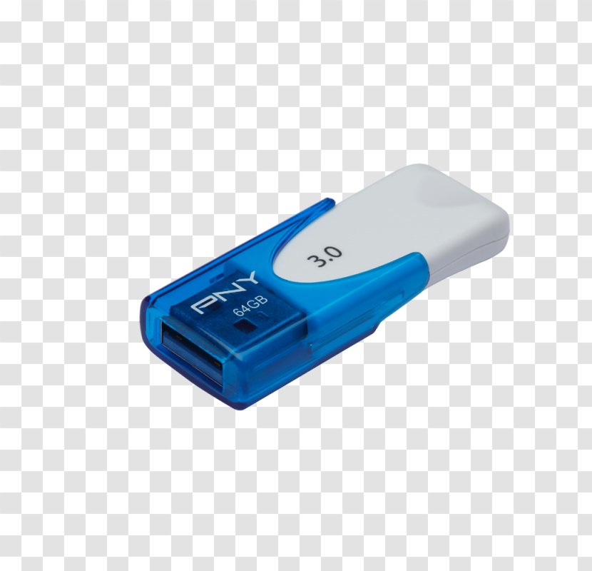 USB Flash Drives PNY Attache 4 3.0 Drive Technologies - Electronics Accessory Transparent PNG