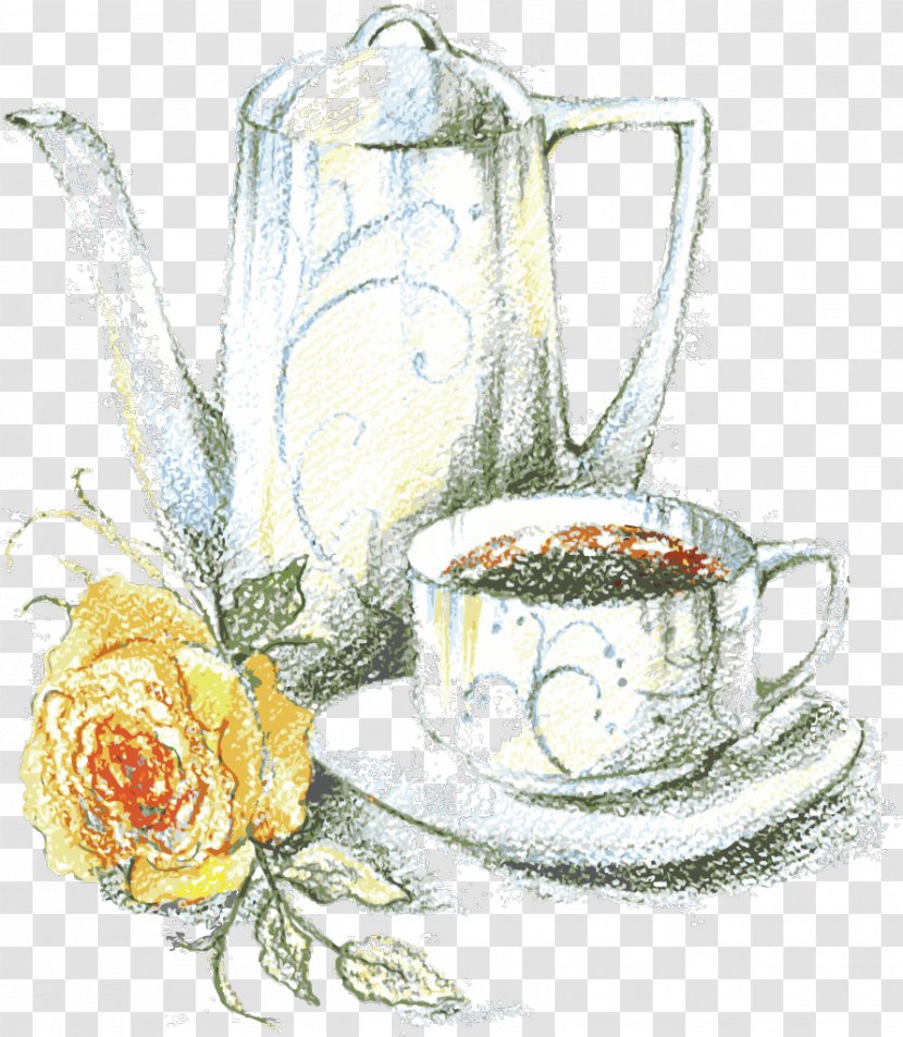 Coffee Drawing - Cup - Tea Watercolor Transparent PNG