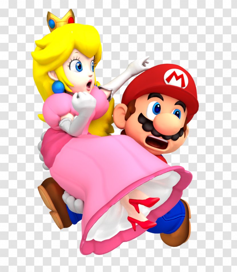 Princess Peach Super Mario Bros. New Bros - Wii Transparent PNG