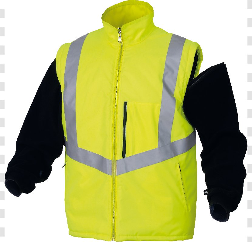 Jacket T-shirt High-visibility Clothing Parka - Personal Protective Equipment Transparent PNG