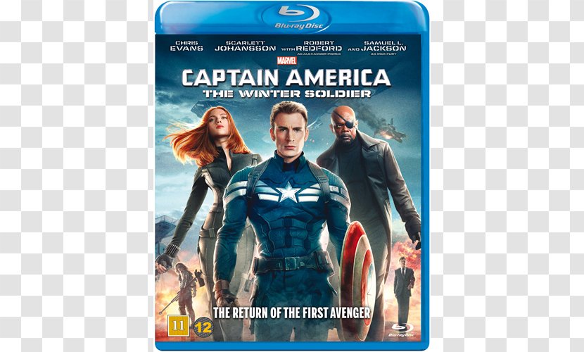 Captain America Black Widow Bucky Barnes Blu-ray Disc Marvel Cinematic Universe - Ed Brubaker Transparent PNG