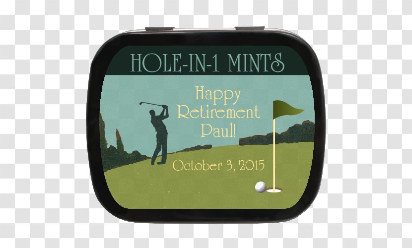 Golf Party Favor Sports Hole In One - Retirement Reception Transparent PNG